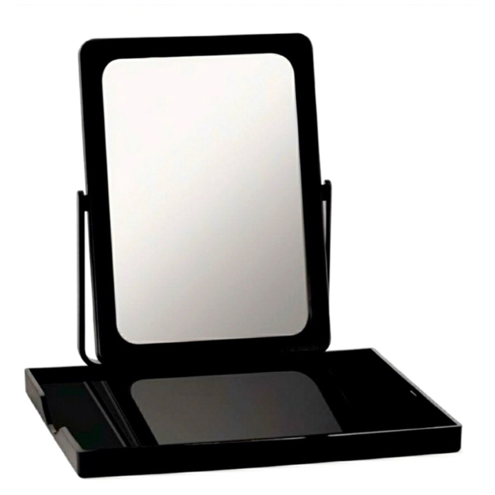 Mary Kay portable mirror, tray, and mesh pouch set